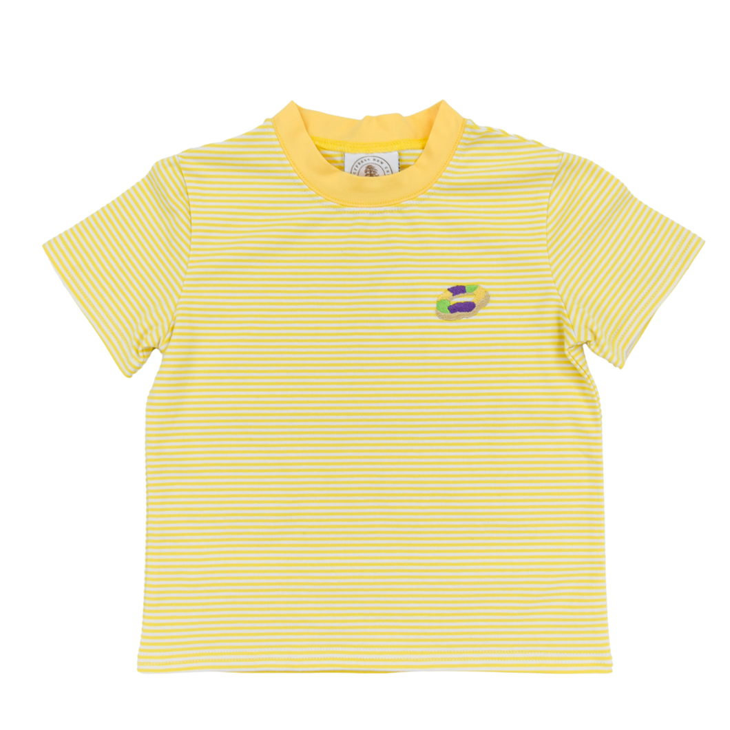 Yellow Mardi Gras Tee