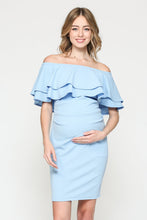 Load image into Gallery viewer, Misty Double Ruffle Off Shoulder Dress
