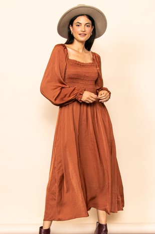 Karmen Satin Maxi