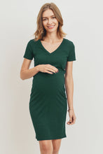 Load image into Gallery viewer, Megan V-Neck Ribbed Dress
