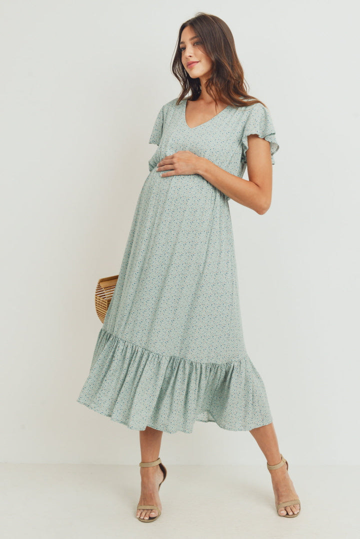 Garen Ruffled Ends Dress