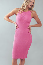 Load image into Gallery viewer, Posie Pink Bodycon Dress
