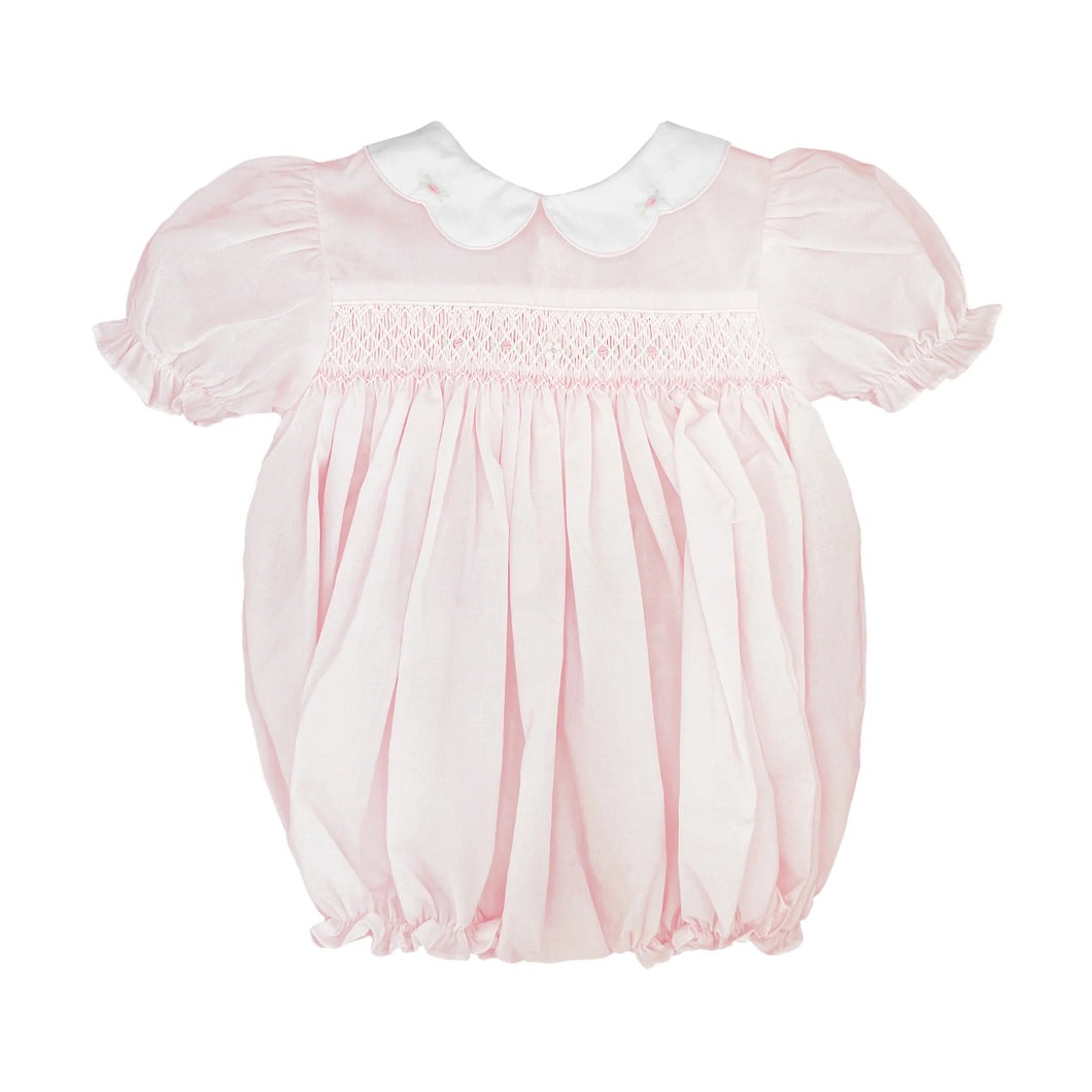 Petit Ami Hand Embroidered Smocked Bubble #2226