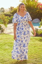 Load image into Gallery viewer, Draya Floral Tiered Maxi-PLUS
