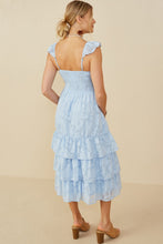 Load image into Gallery viewer, Bella Baby Blue Midi Dress
