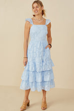 Load image into Gallery viewer, Bella Baby Blue Midi Dress
