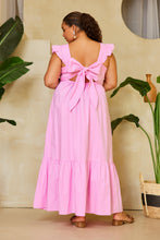 Load image into Gallery viewer, Polly Pink Maxi Dress- Plus
