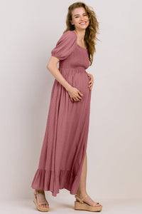 Sammi Dotted Maternity Dress