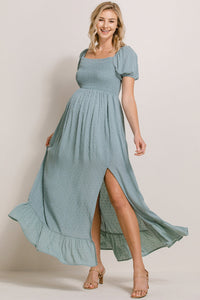 Sammi Dotted Maternity Dress