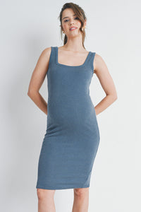 Ryan Ribbed Fitted Tank Dress