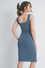 Load image into Gallery viewer, Ryan Ribbed Fitted Tank Dress
