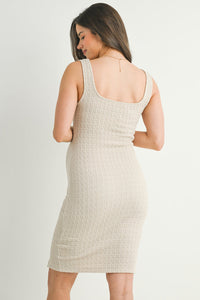 Micah Square Neck Sleeveless Dress