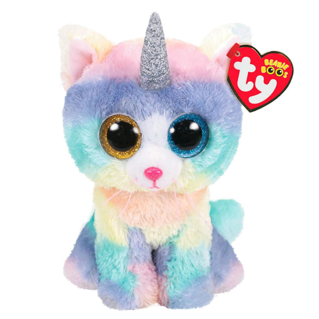 Heather The Unicorn Cat Ty Beanie Baby