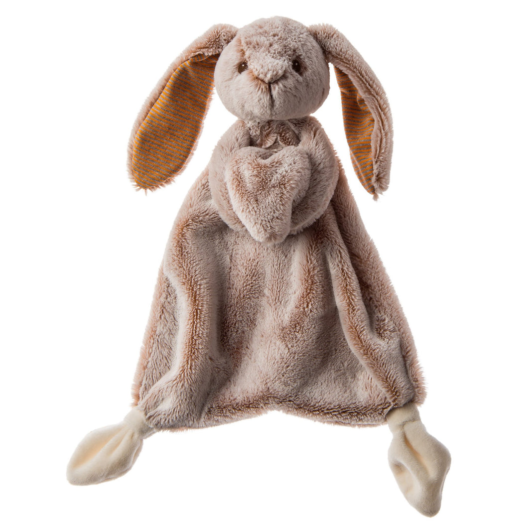 Silky Tan Bunny Lovey – 13″