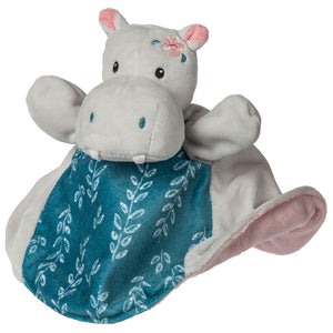 Jewel Hippo Lovey Puppet – 9″