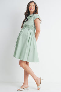 Savannah Sage Maternity Dress