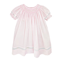 Load image into Gallery viewer, Petit Ami Smocked Daygown with Voile Insert #5503
