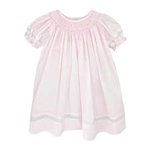 Petit Ami Smocked Daygown with Voile Insert #5503