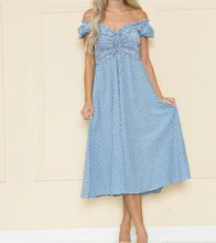 Load image into Gallery viewer, Angel Ruffled Gingham Dress
