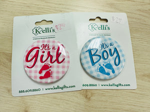 It's A Boy/Girl Pin