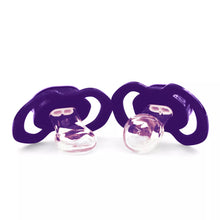 Load image into Gallery viewer, BabyFanatic Unisex LSU Pacifiers (2 Pack)
