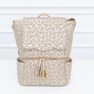 The Hollis Lauren Leopard Bag