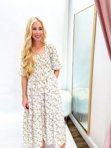 Evie Floral Flowy Maxi