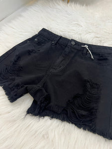 Brielle Black Shorts