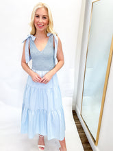 Load image into Gallery viewer, Babette Blue Midi Dress
