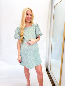 Jackie Bubble Sleeve Dress