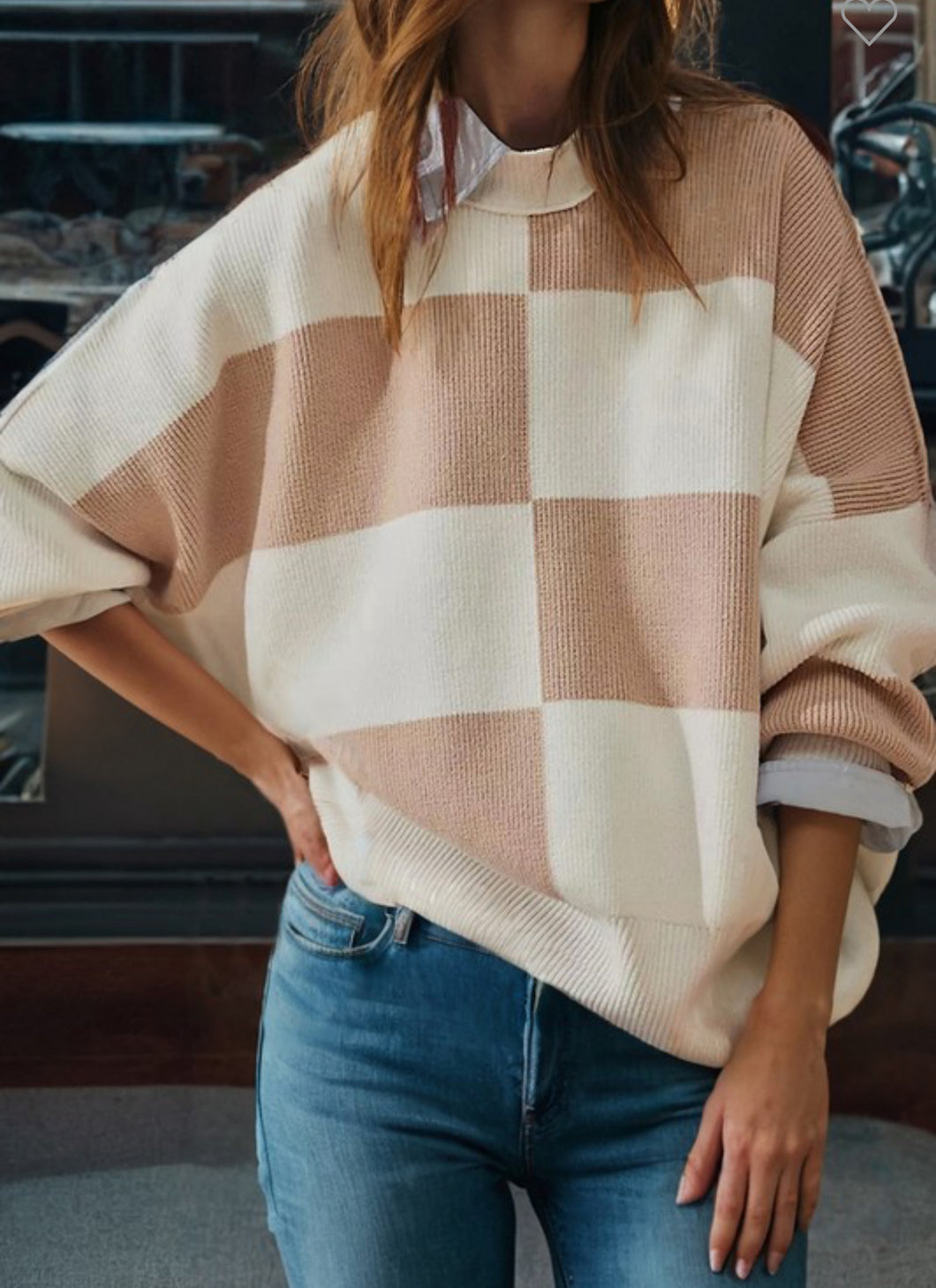 Kassie Khaki Sweater