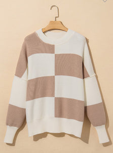 Kassie Khaki Sweater