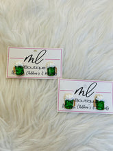 Load image into Gallery viewer, St. Patty Day Stud Earrings
