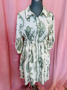 Sarah Sage Green Dress
