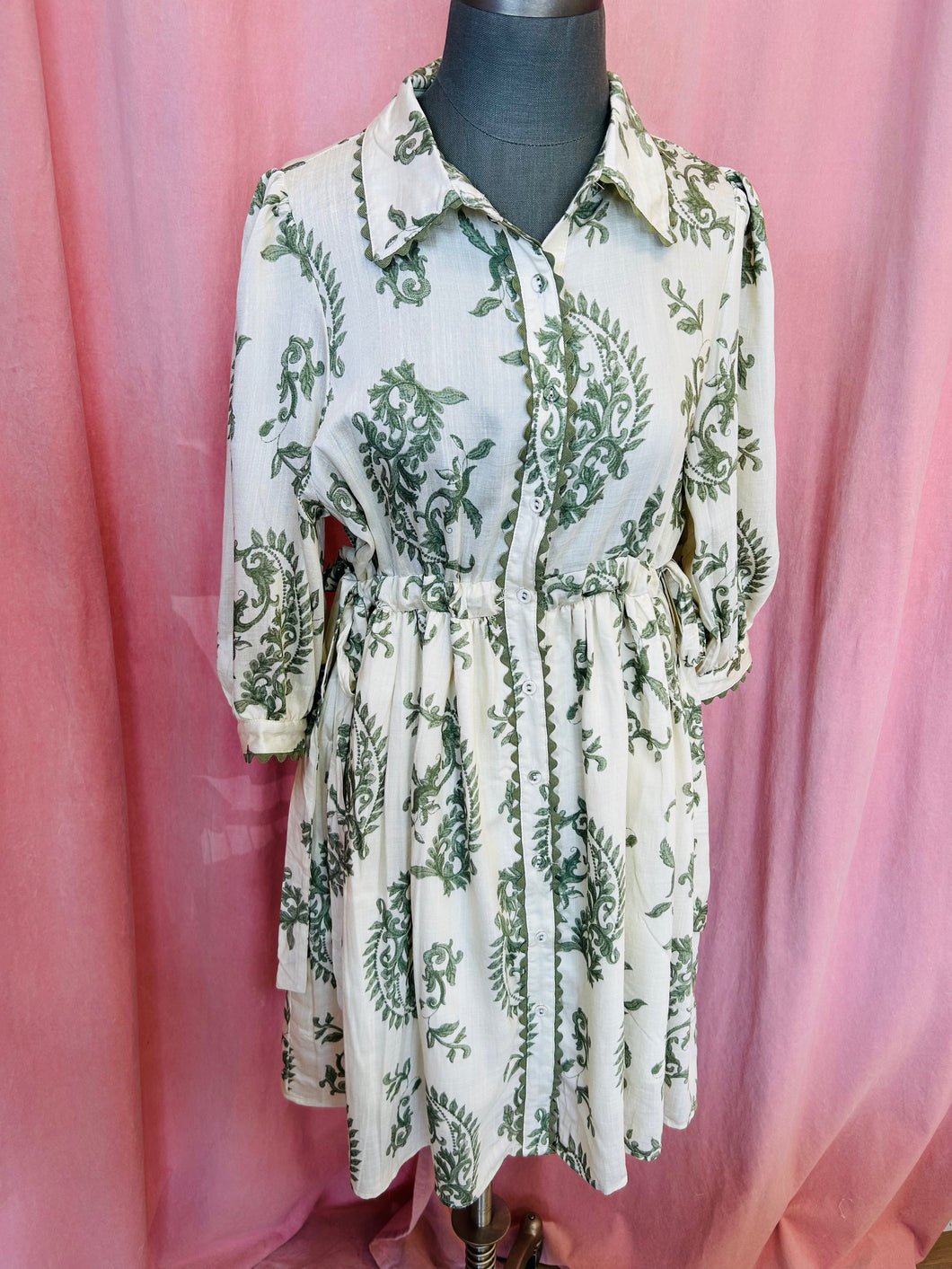 Sarah Sage Green Dress