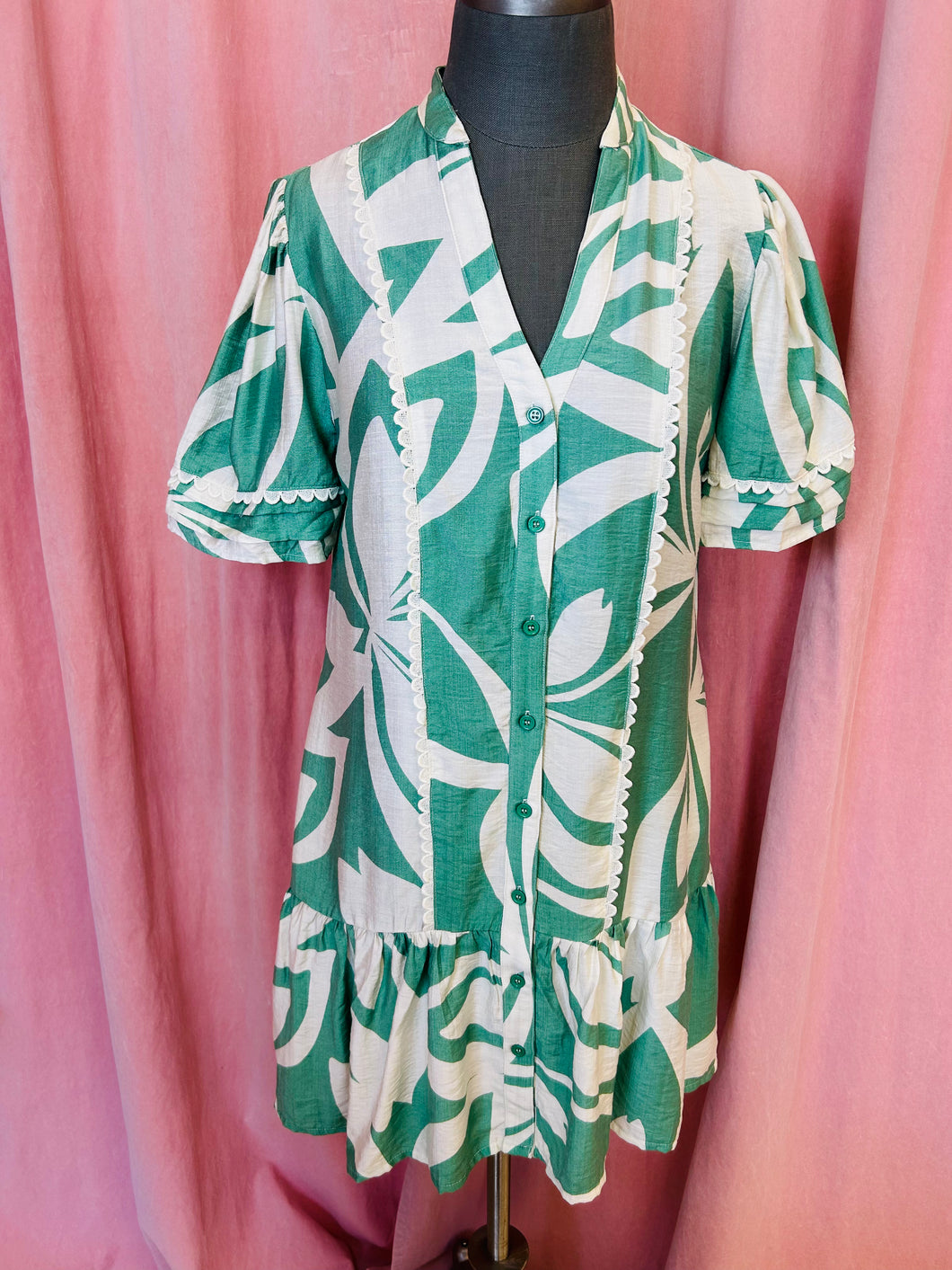 Georgia Button Up Shirt Dress