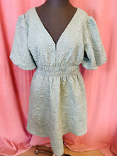 Load image into Gallery viewer, Sailor Sage Rose Print Dress-PLUS
