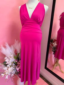 Henley Hot Pink Dress