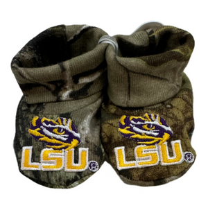 LSU Camo Booties