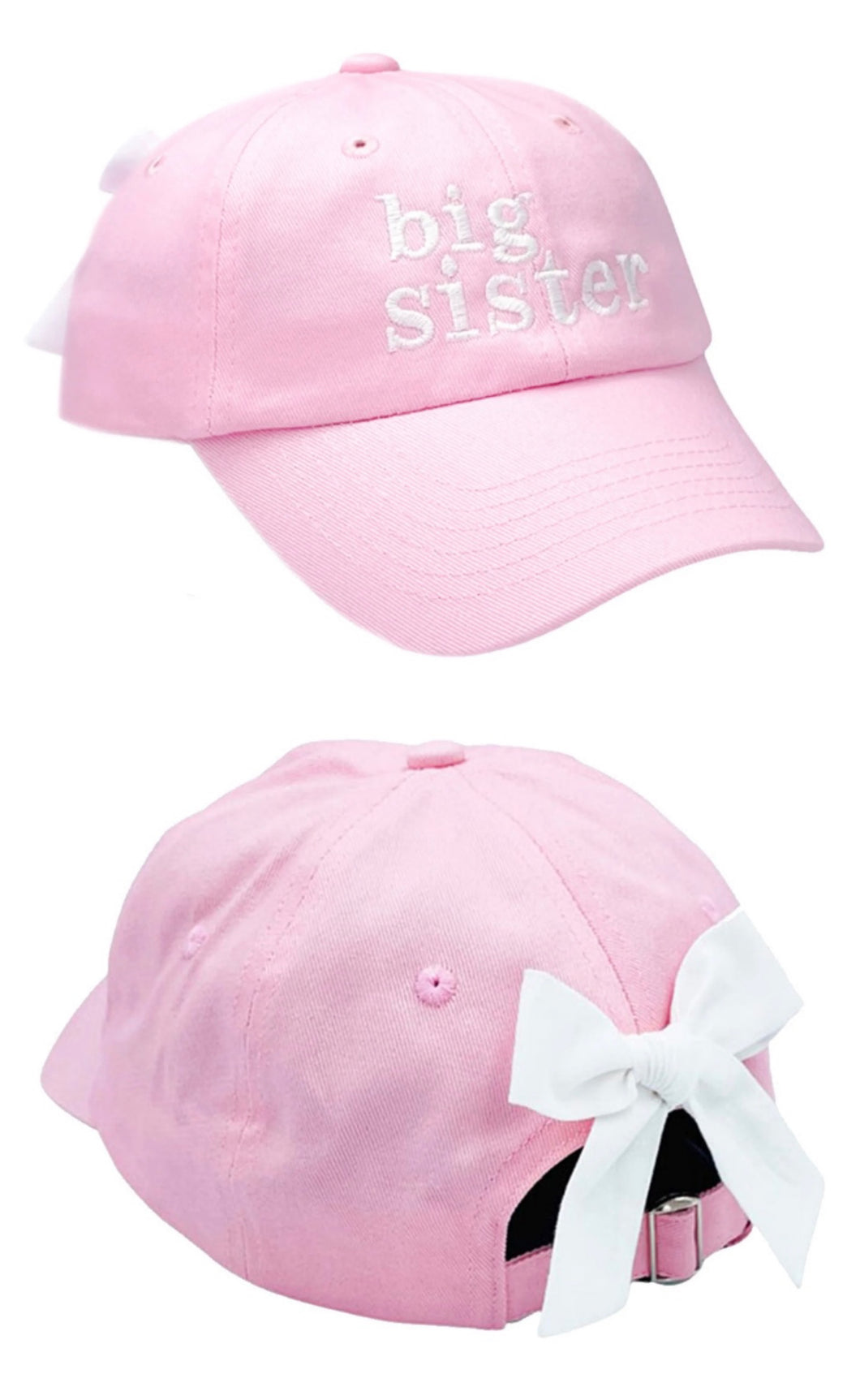 Big Sister Bow Baseball Hat