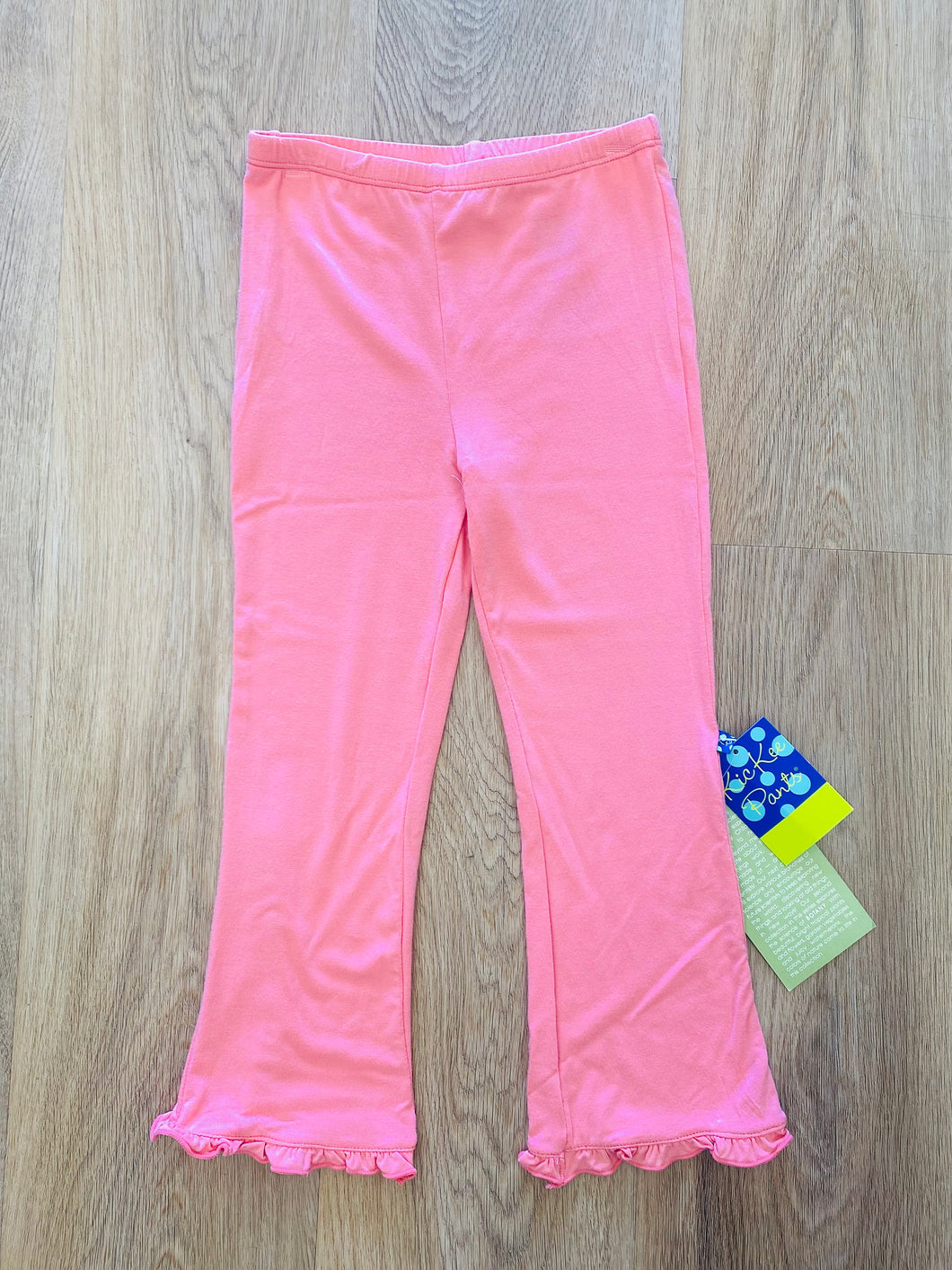 Ruffle Pant in Strawberry - 4T