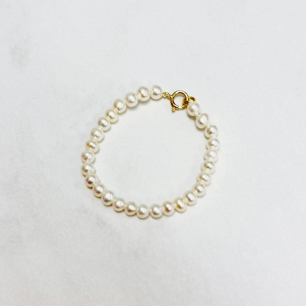 Baby Girl Pearl Bracelet