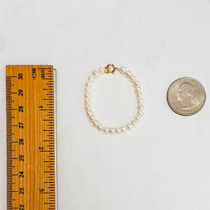 Baby Girl Pearl Bracelet