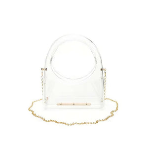 Molded Acrylic Clutch Bag