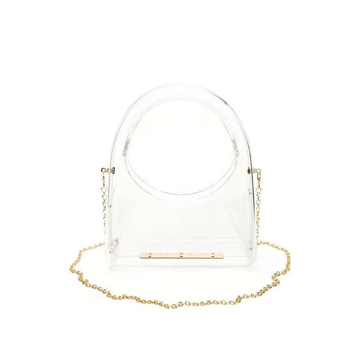 Molded Acrylic Clutch Bag