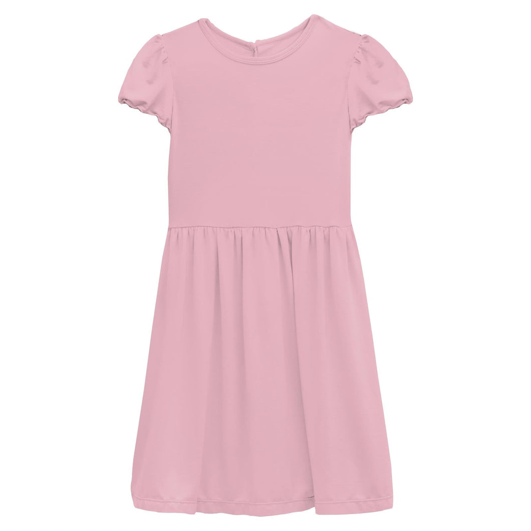 Flutter Sleeve Twirl Dress with Pockets in Cake Pop