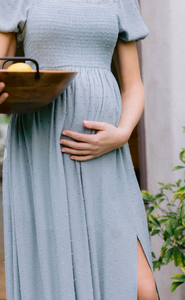 Sammi Dotted Maternity Dress