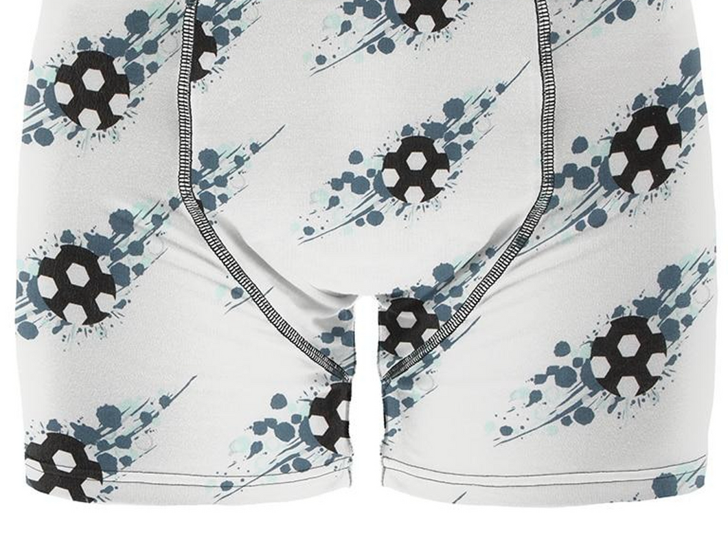 Natural Soccer Splash Boxer Briefs