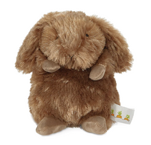 Load image into Gallery viewer, Wee Brownie | Brown Stuffed Bunny Rabbit
