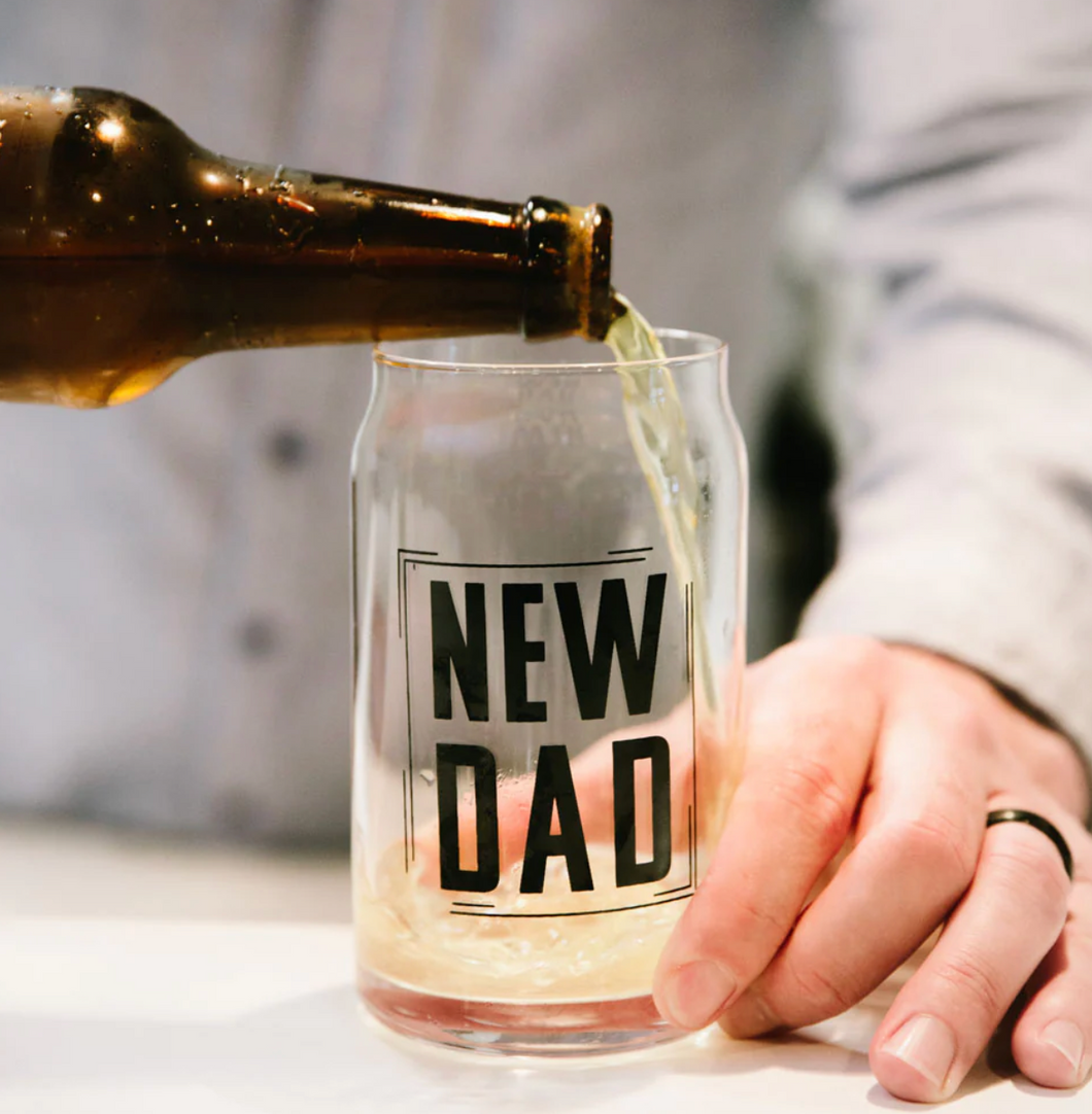 New Dad Beer Glass